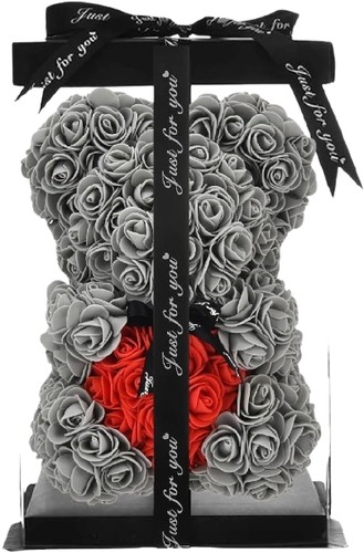 Orsacchiotto rose elegante - orsacchiotto,