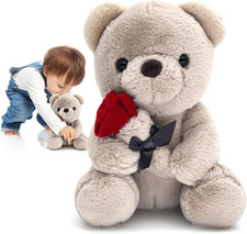 Rose Teddy Bear 23 Cm