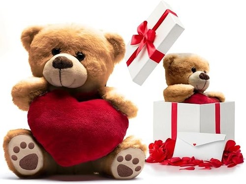 Hand peluche san valentino con - peluche,